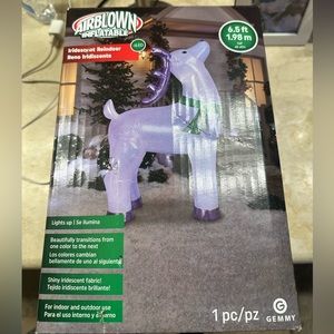 Airblown inflatable reindeer